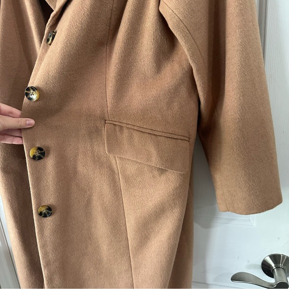 Jessica London Full Length Wool Blend Pea Coat - Picture 7 of 13